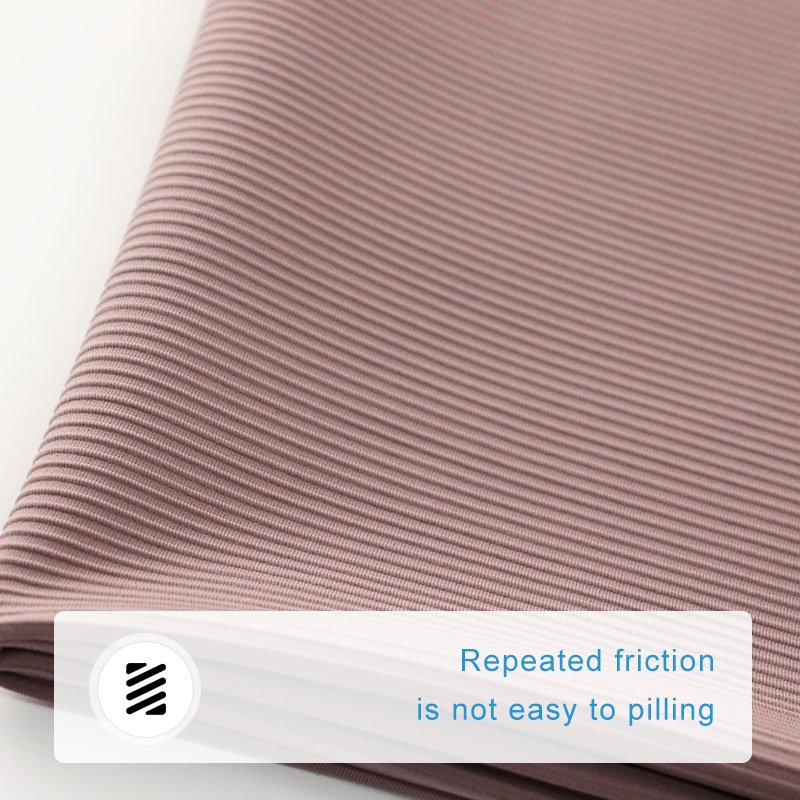 No6652B New Elastic Popular solid color custom spandex nylon rib knit fabric for sweater