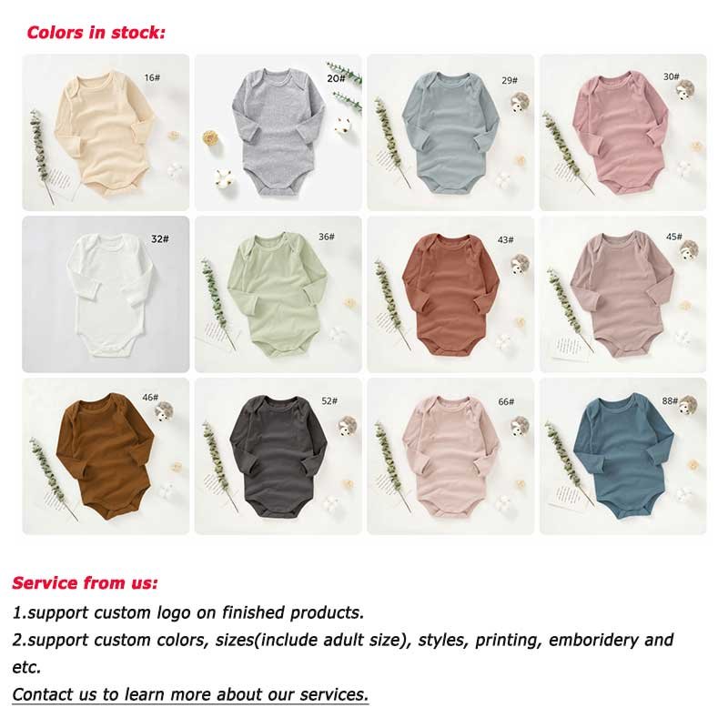 Wholesale Infant Romper Girls Baby Clothing Baby Summer Bodysuit Quantity Cotton Unisex Infant Clothing