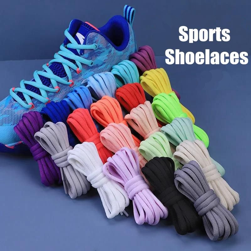 36Colors Flats Shoelaces For AF1 Tennis Shoe Laces Sneaker White Black Canvas Men Women Shoelace Basketball Shoes Strings