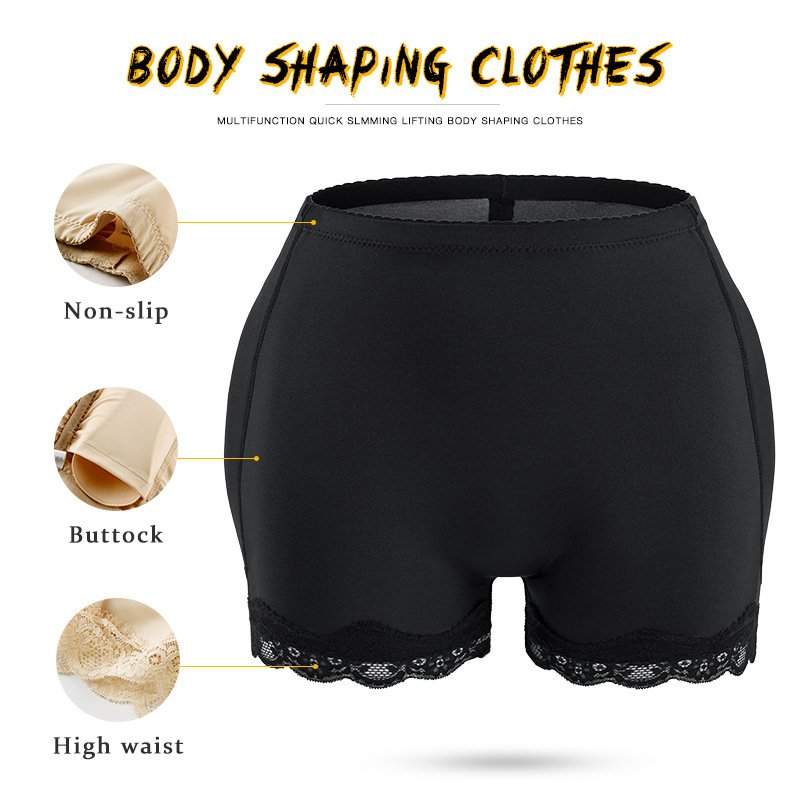 Custom Butt Lifter HC1628#Slim Waist Push Up Shape Pants Padded Buttocks Shorts Tummy Control Butt Enhance Women's Panties