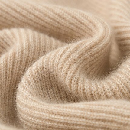 100% Luxury cashmere cashmere hoodie rib knit sweater for women