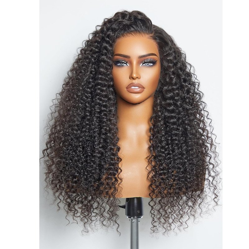 Factory Large Stock 13x4 Water Wave 100% Virgin Human Hair 180% Human Hair Density Lace Frontal Wigs
