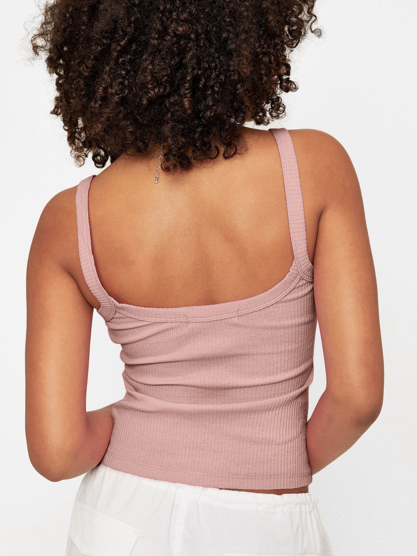 Women's 100% Cotton Ribbed Crop Top Hot Sale Summer Jersey Tank Tops with Comfortable Touch and Solid Multi Colors