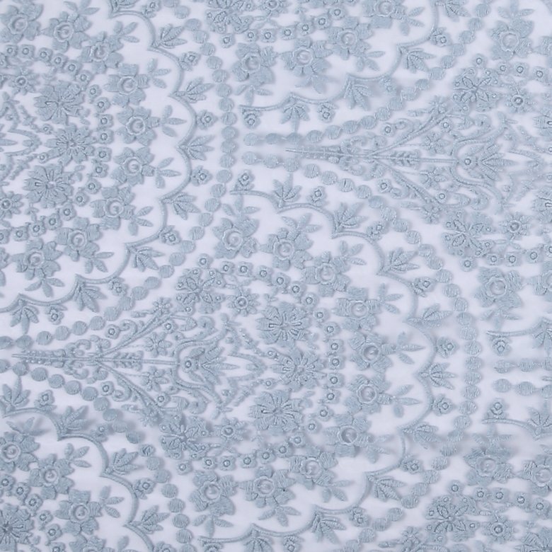HA-14575D New products fancy design weft mesh net lace embroidery fabric tulle for dress
