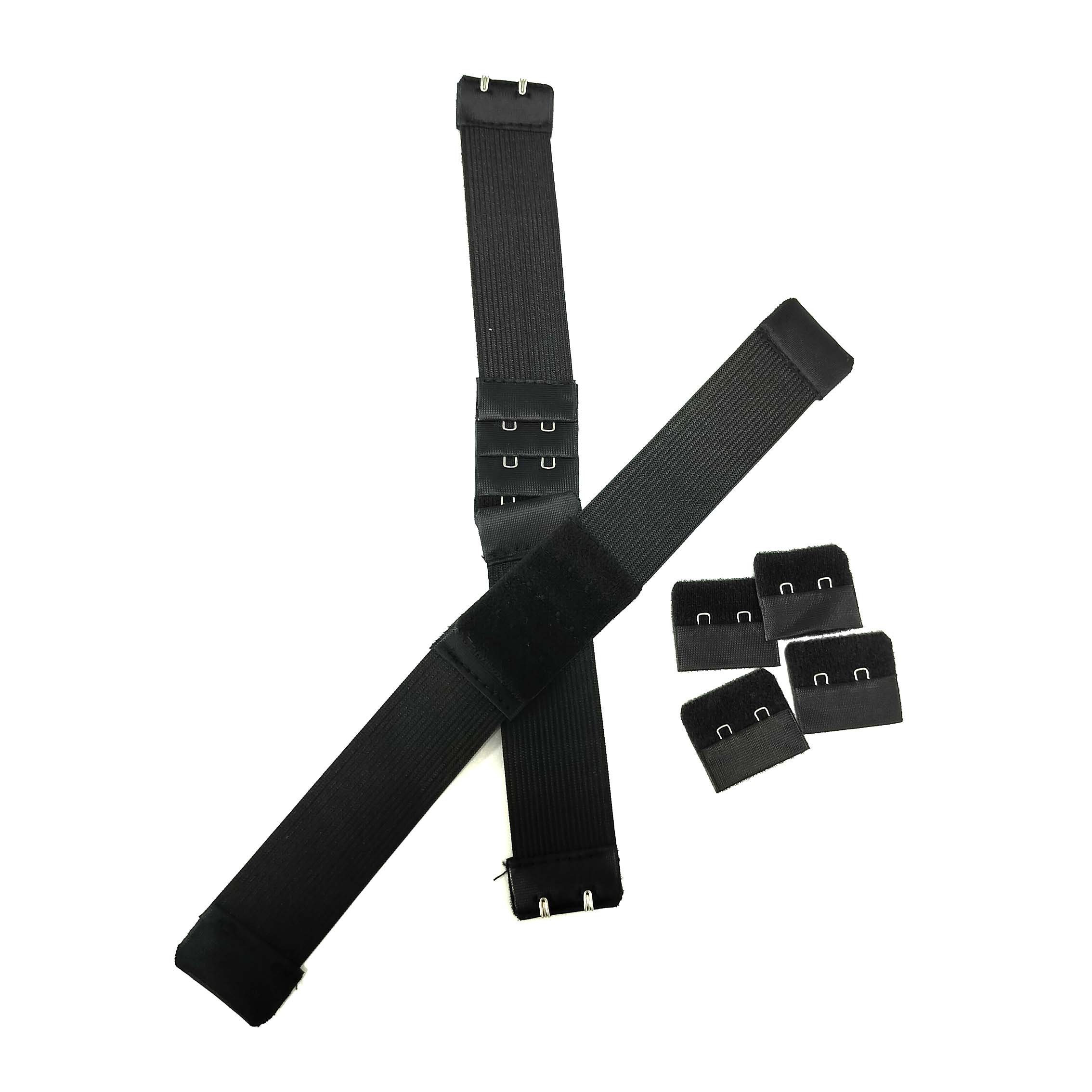 Custom Black Elastic hair Band Net Lace Net Sewing Rubber adjustable elastic band for wig making