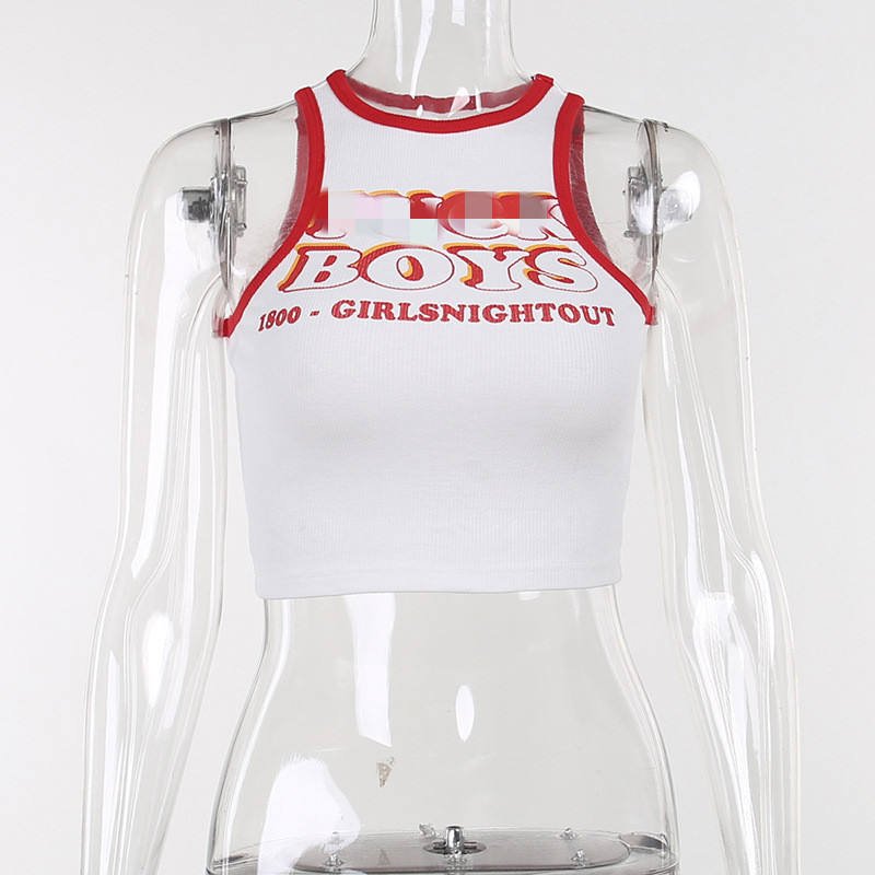 Women Sexy Crop Tops Summer Sleeveless Women Summer Y2k Ribbed Tank Tops White Tank Tops For Women