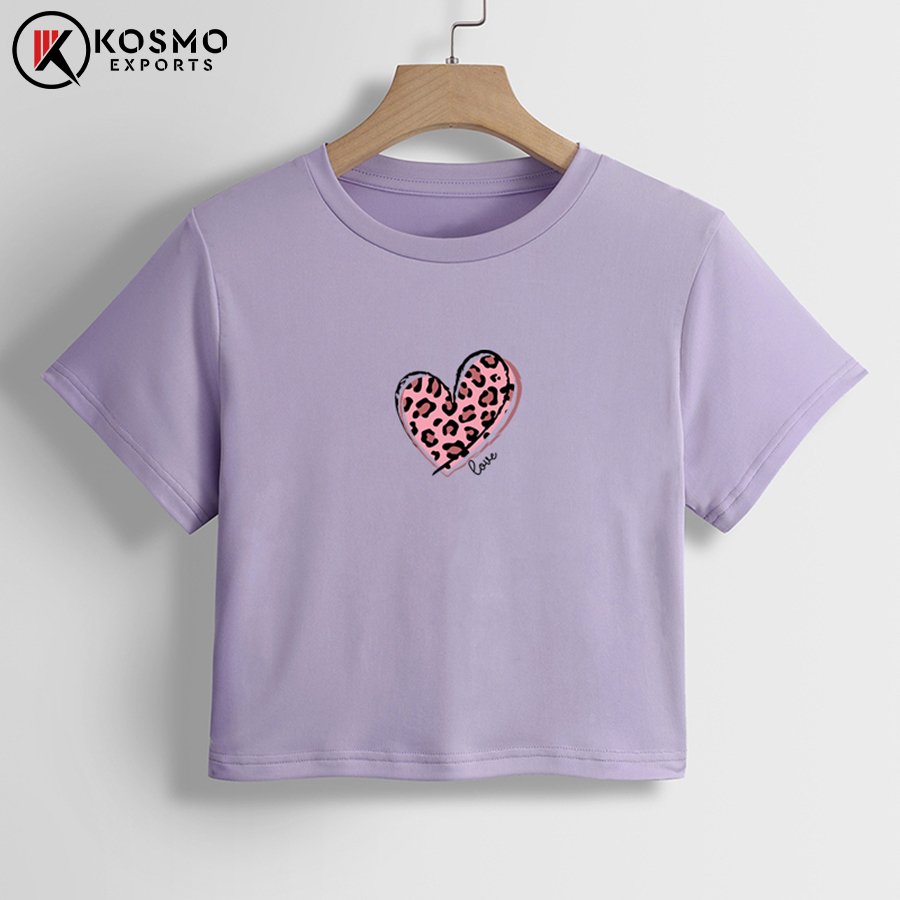 Slim Fit Crop top Women Casual Basic T-shirts Plain Blank Ribbed Cotton round Neck Crop Top T Shirt Ladies