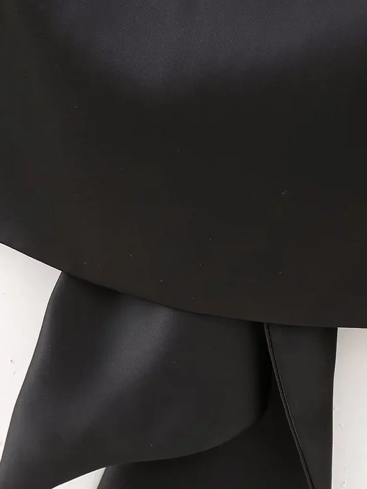 Women Fashion Solid Backless Bow Lace Up Camisole Vintage Thin Straps Square Collar Female Chic Lady Tops
