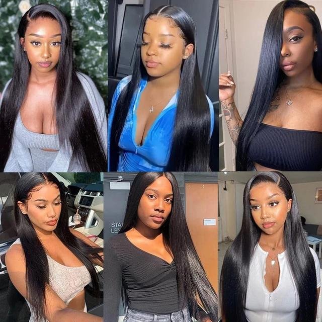 XBL US Warehouse Frontal 13x6 Lace Front Human Hair Wig Transparent HD Lace Wig Vendor Wholesale Raw Human Hair Wig Supplier