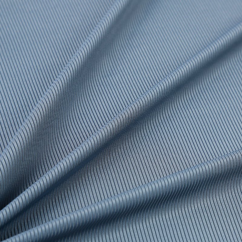 Summer hot ice silk rib 180g ice knitted pit fabric for wide leg pants T sleeve skirt pants casual