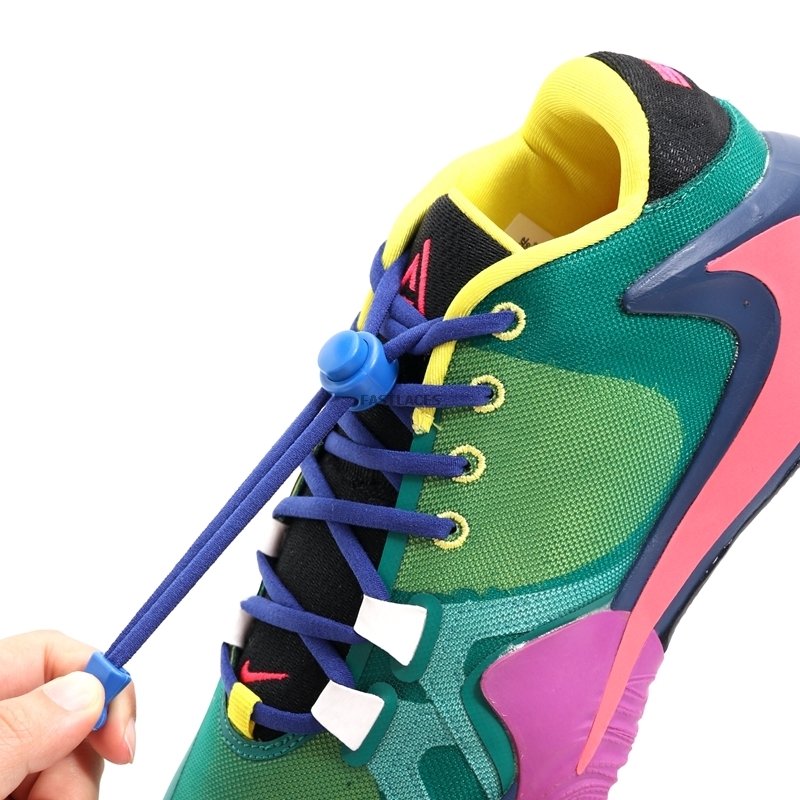 Spring Lock Shoelaces Sports Elastic No Tie Shoelaces Stretching Lock Lazy laces Kids Adult Unisex Sneakers Laces