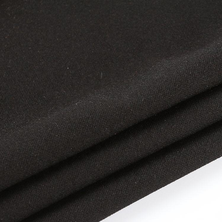 New design hot sale luxury twill fabric textile garment chiffon scuba crepe yarn fabric knitted recycled fabrics