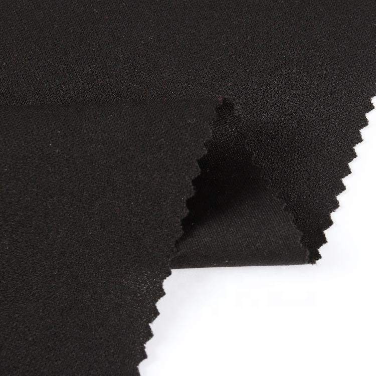 New design hot sale luxury twill fabric textile garment chiffon scuba crepe yarn fabric knitted recycled fabrics