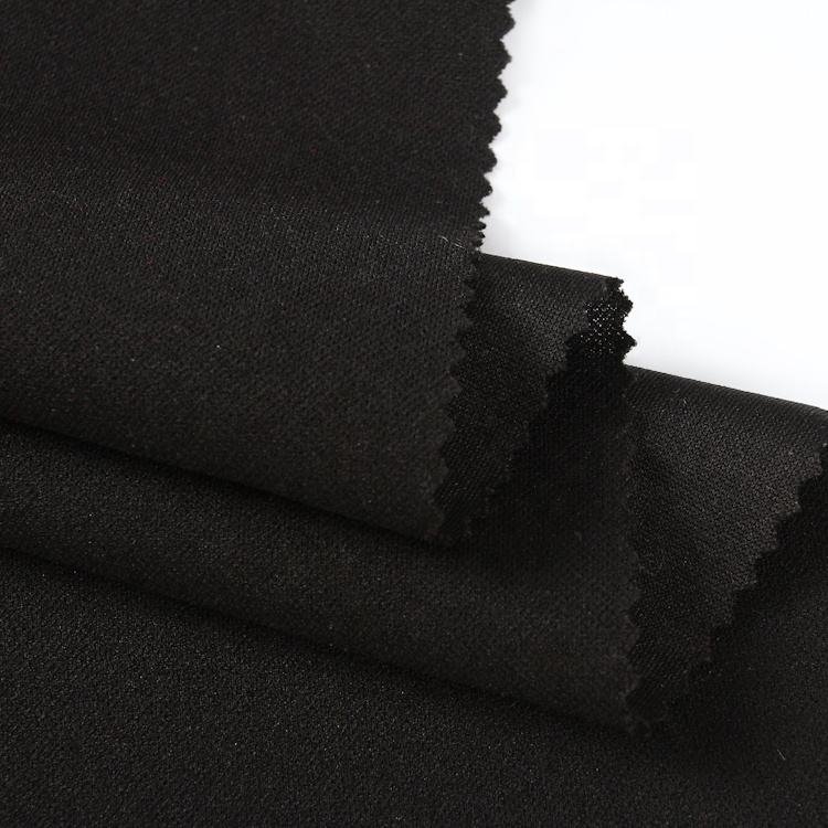 New design hot sale luxury twill fabric textile garment chiffon scuba crepe yarn fabric knitted recycled fabrics
