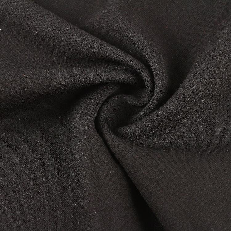 New design hot sale luxury twill fabric textile garment chiffon scuba crepe yarn fabric knitted recycled fabrics