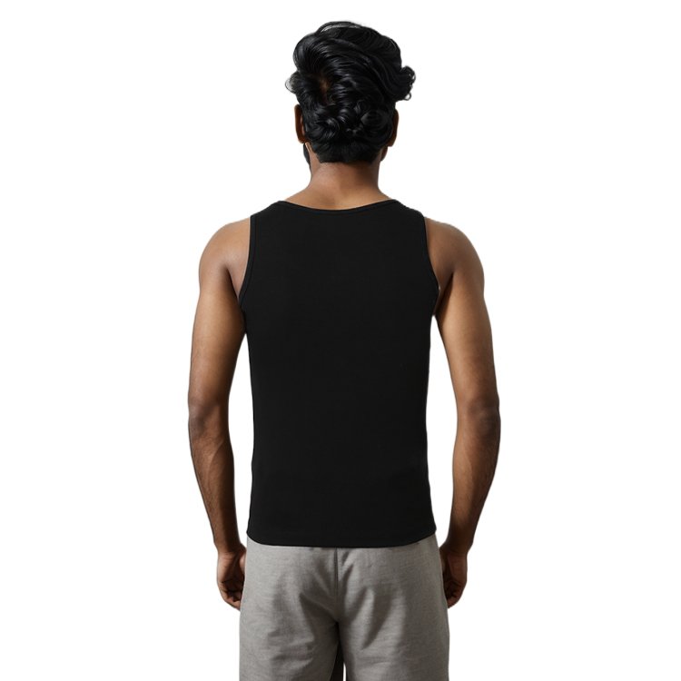 gym heavyweight heavyweight 100% cotton muscle mens ribbed cotton tank top
