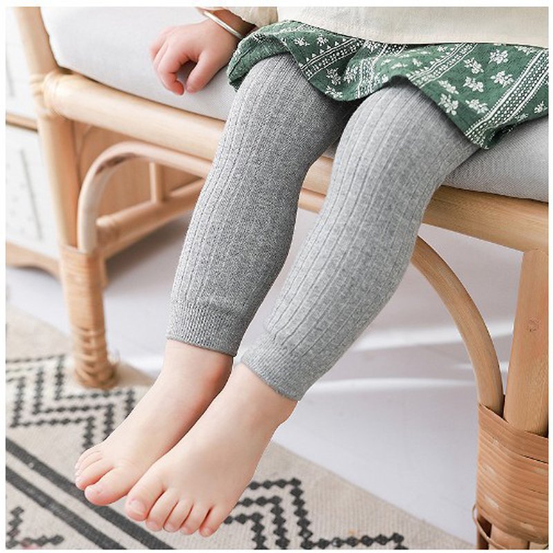 Australia US Fashions Quality Blank Kids Girls Leggings Autumn Newborn Socks Combed Cotton Baby Tights
