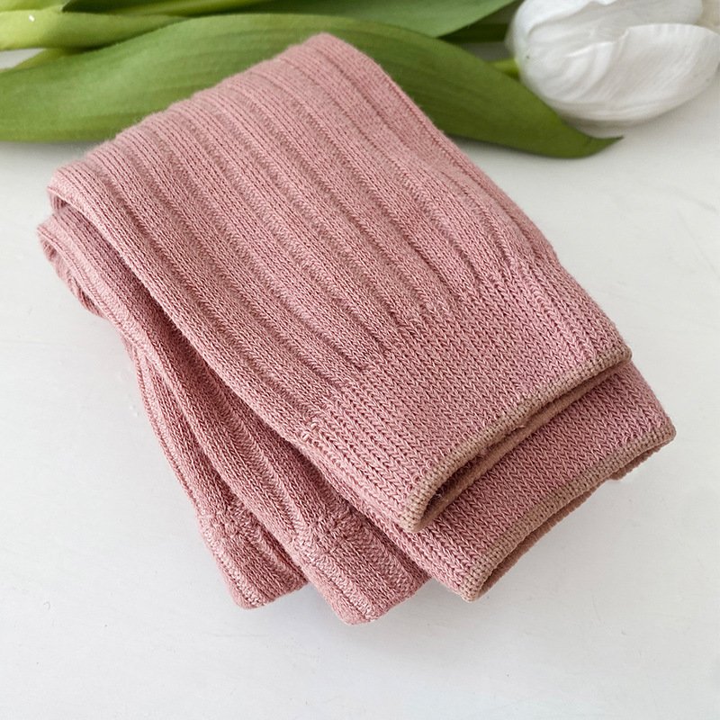 Australia US Fashions Quality Blank Kids Girls Leggings Autumn Newborn Socks Combed Cotton Baby Tights