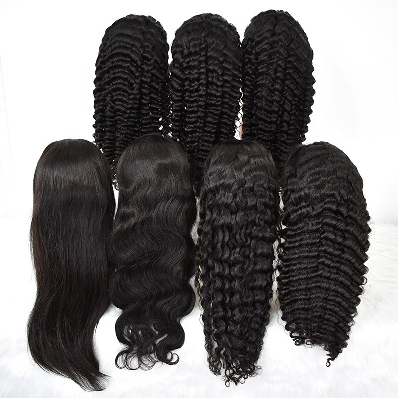 Luxury grade Transparent / HD Lace frontal wig ready to ship of 150% 180% density wig for the black women