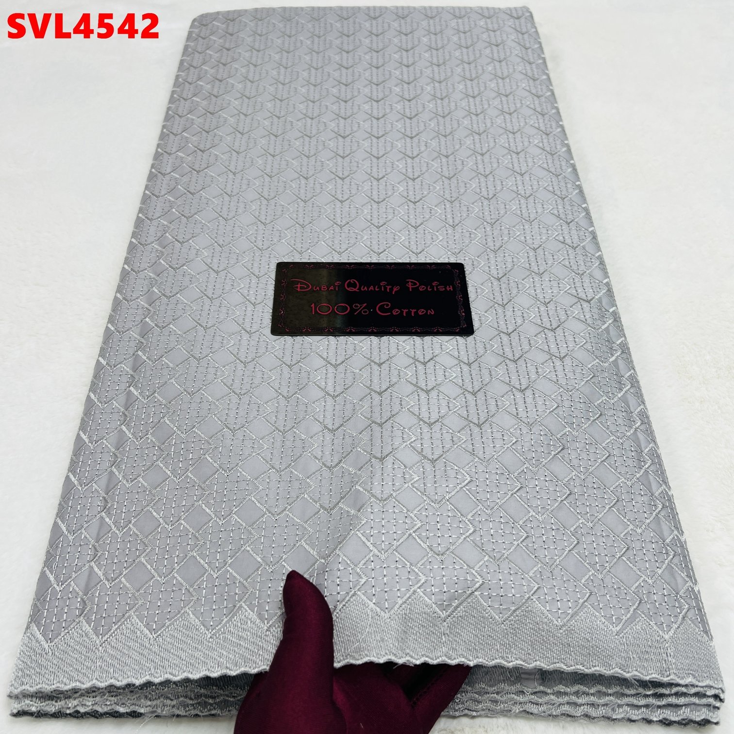 High quality New Trend 100% Cotton Voile Embroidery Fabric Heavy Korean Soft Swiss Voile Lace Fabrics Sustainable Embroidered