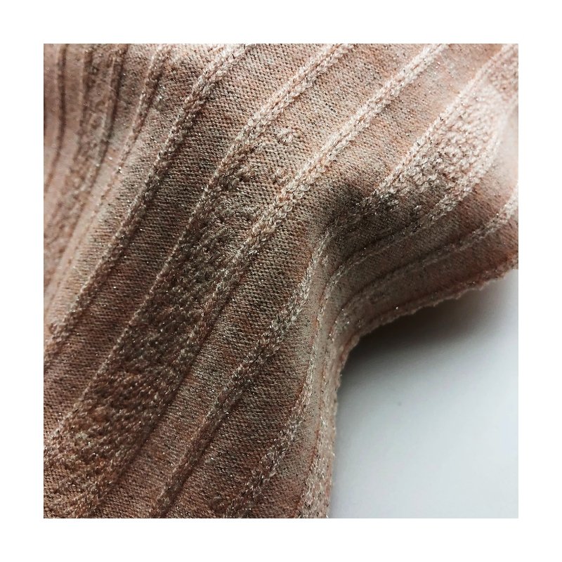 New trends and good quality 320gsm 50%R 20%P 16%N 10%lurex 4%SP SOLIDS Cashmere imitation jacquard fabric for clothing