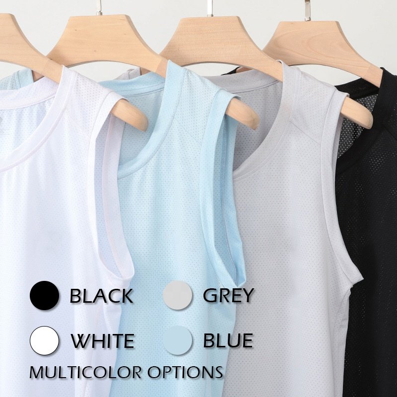 summer sublimation wife beater stringer ribbed seamless workout Gym Running custom Logo print fitness mens tank top