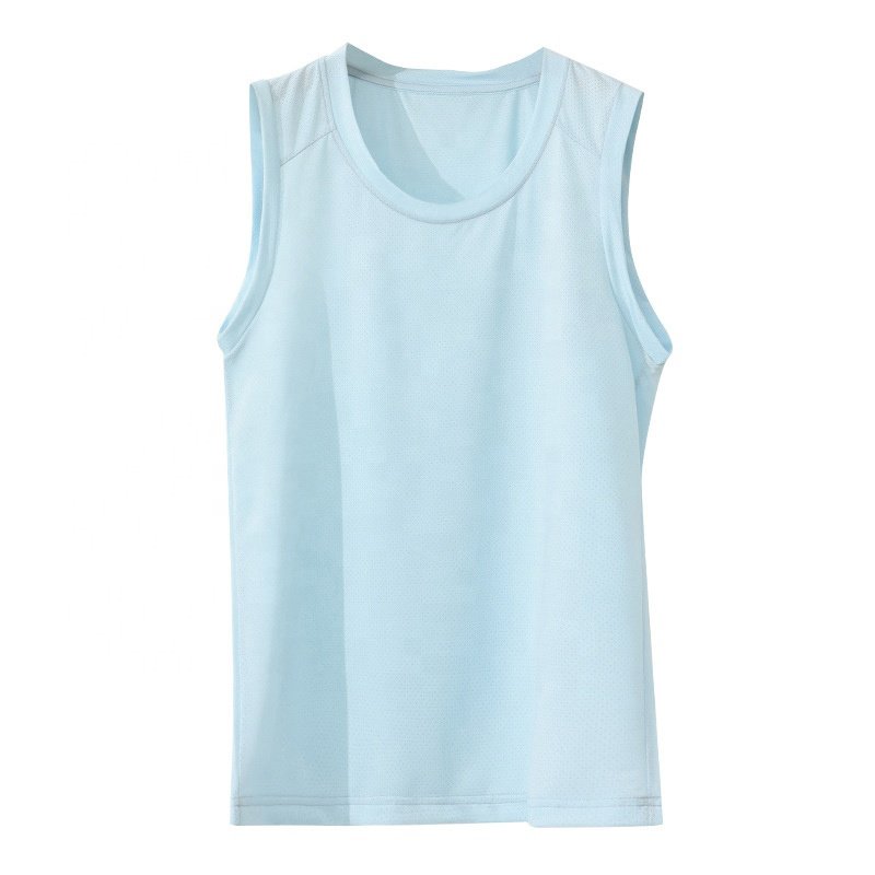 summer sublimation wife beater stringer ribbed seamless workout Gym Running custom Logo print fitness mens tank top