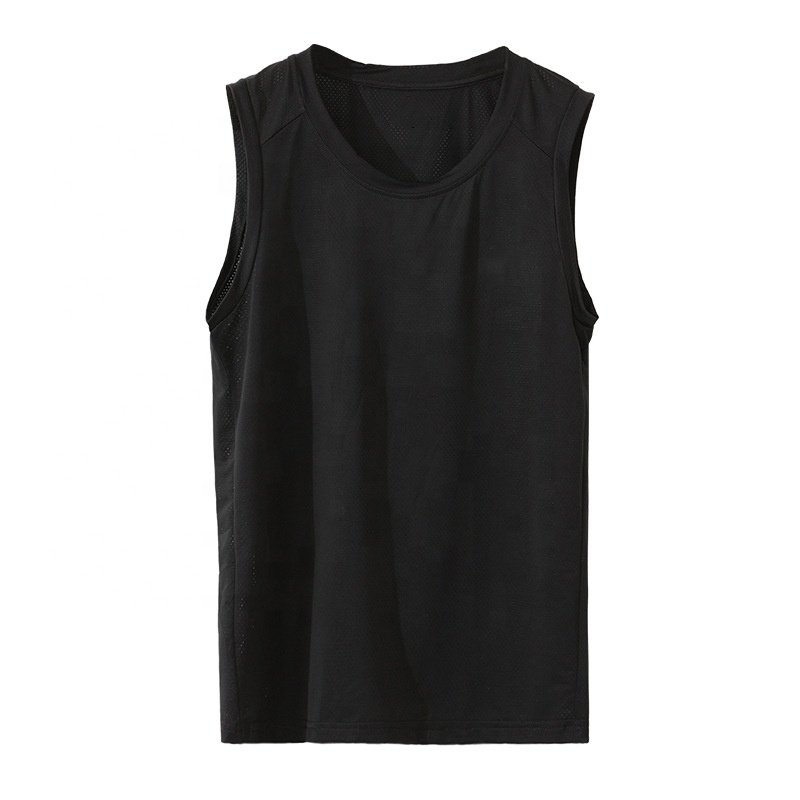 summer sublimation wife beater stringer ribbed seamless workout Gym Running custom Logo print fitness mens tank top
