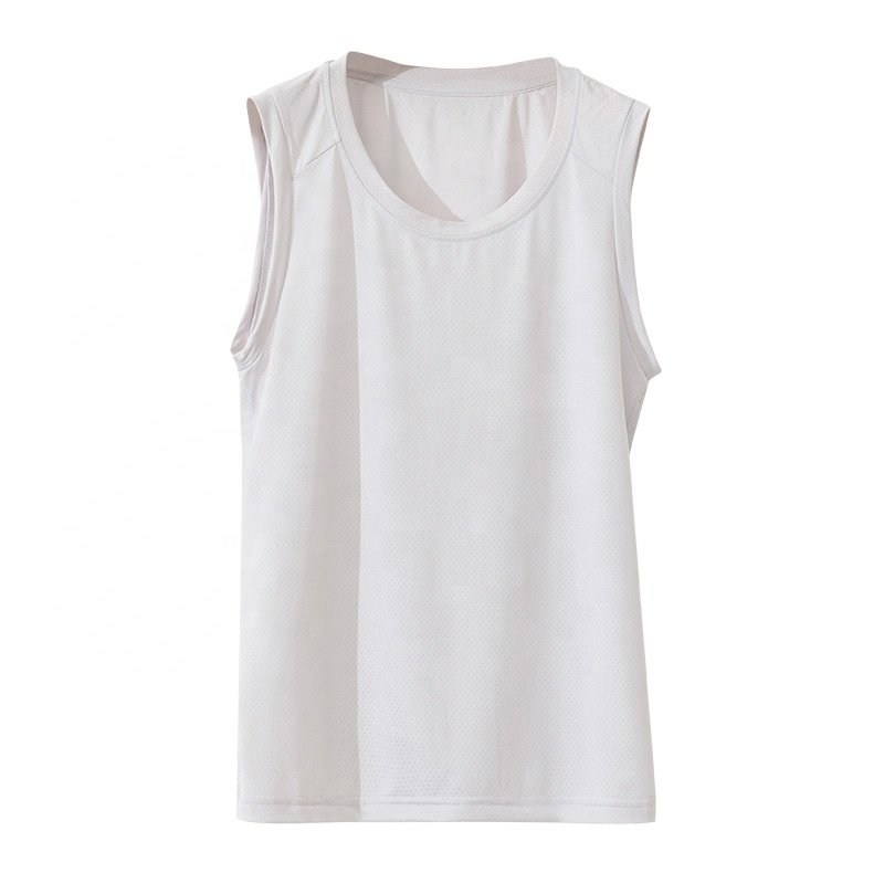 summer sublimation wife beater stringer ribbed seamless workout Gym Running custom Logo print fitness mens tank top