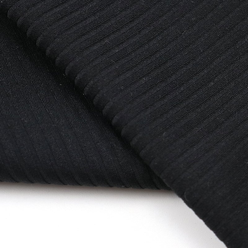 220gsm nylon 78% spandex 22% Rib fabric 40/40N cloud soft bare skin high elasticity yoga leggings, sportswear fabric