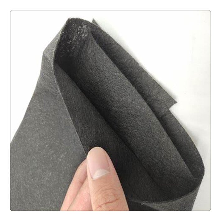 China Customized Eco-friendly Felt Fabric Padding Thermal Bonded Polyester Wadding car felt