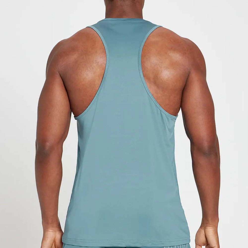 Wholesale Hot Sale Cotton Men's Tank Tops For Summer Custom Logo Gym Fitness Workout Singlet Muscle Bodybuilding Men Tank Top