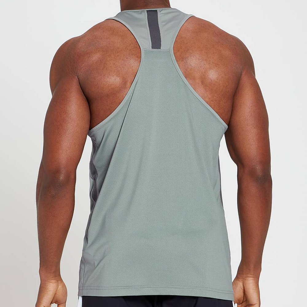 Wholesale Hot Sale Cotton Men's Tank Tops For Summer Custom Logo Gym Fitness Workout Singlet Muscle Bodybuilding Men Tank Top