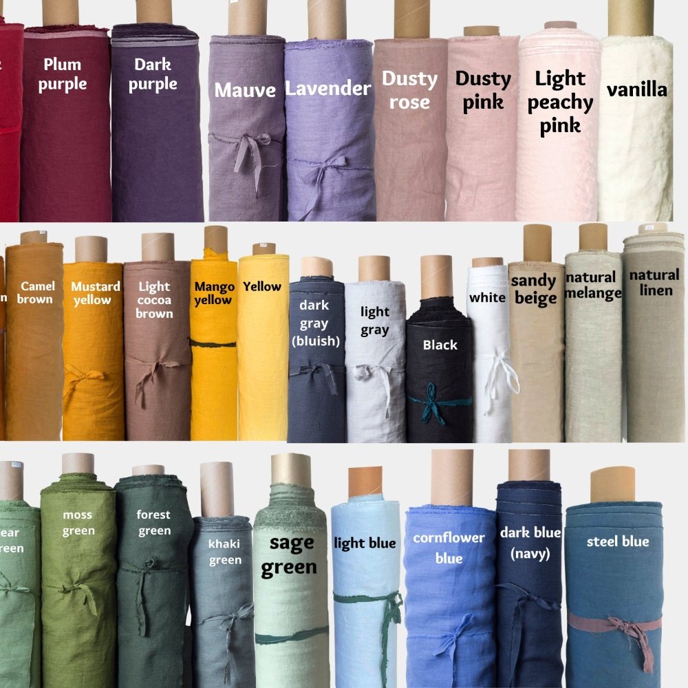 2024 popular fabric anti-static flax printing soft 100% wholesale organic linen fabric for ladies clothing