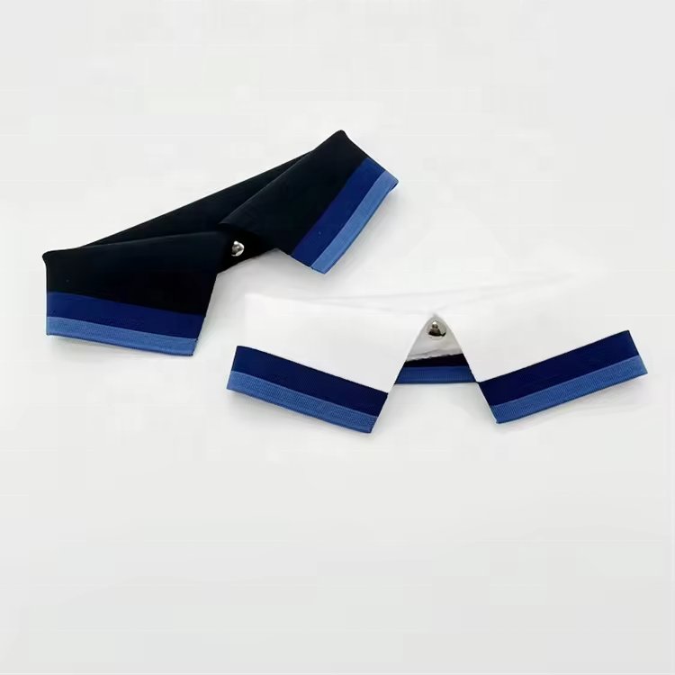 Factory price polyester anti-shrinkage skin-friendly rib knit collar trim