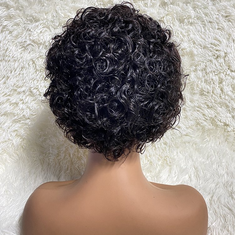 Manufacturers Hot Selling Custom Curly Wigs Virgin Hair Lace Front Wig Real Hair Set