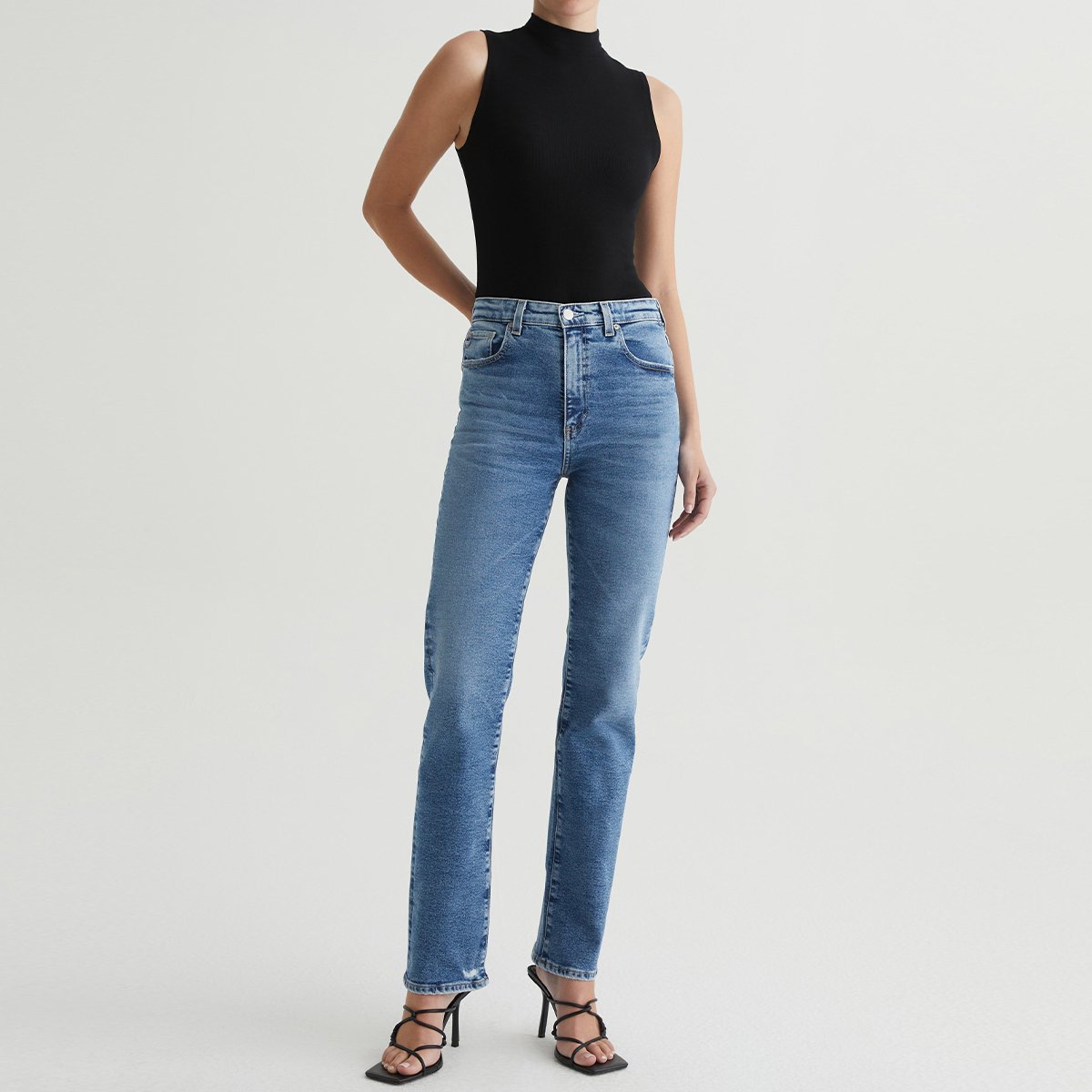 OEM/ODM Custom Classic Black Women's Sleeveless Turtleneck - Rib Knit, Soft and Comfortable, Minimalist Layering Piece
