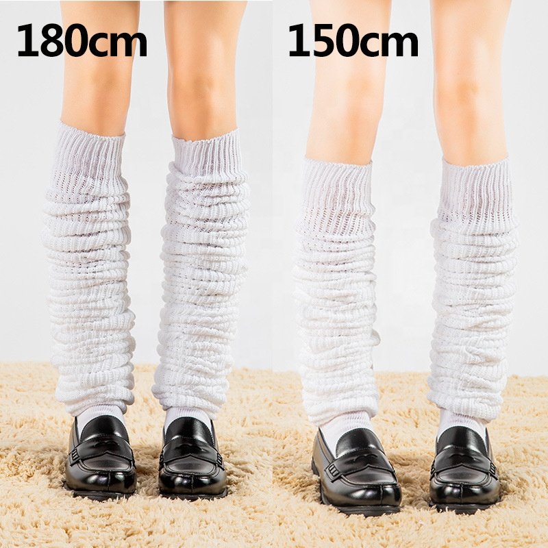 Women Slouch Socks Loose Socks Boots Stockings Japanese High School Girls JK Uniform Accessories Leg Warmers Cosplay Socks
