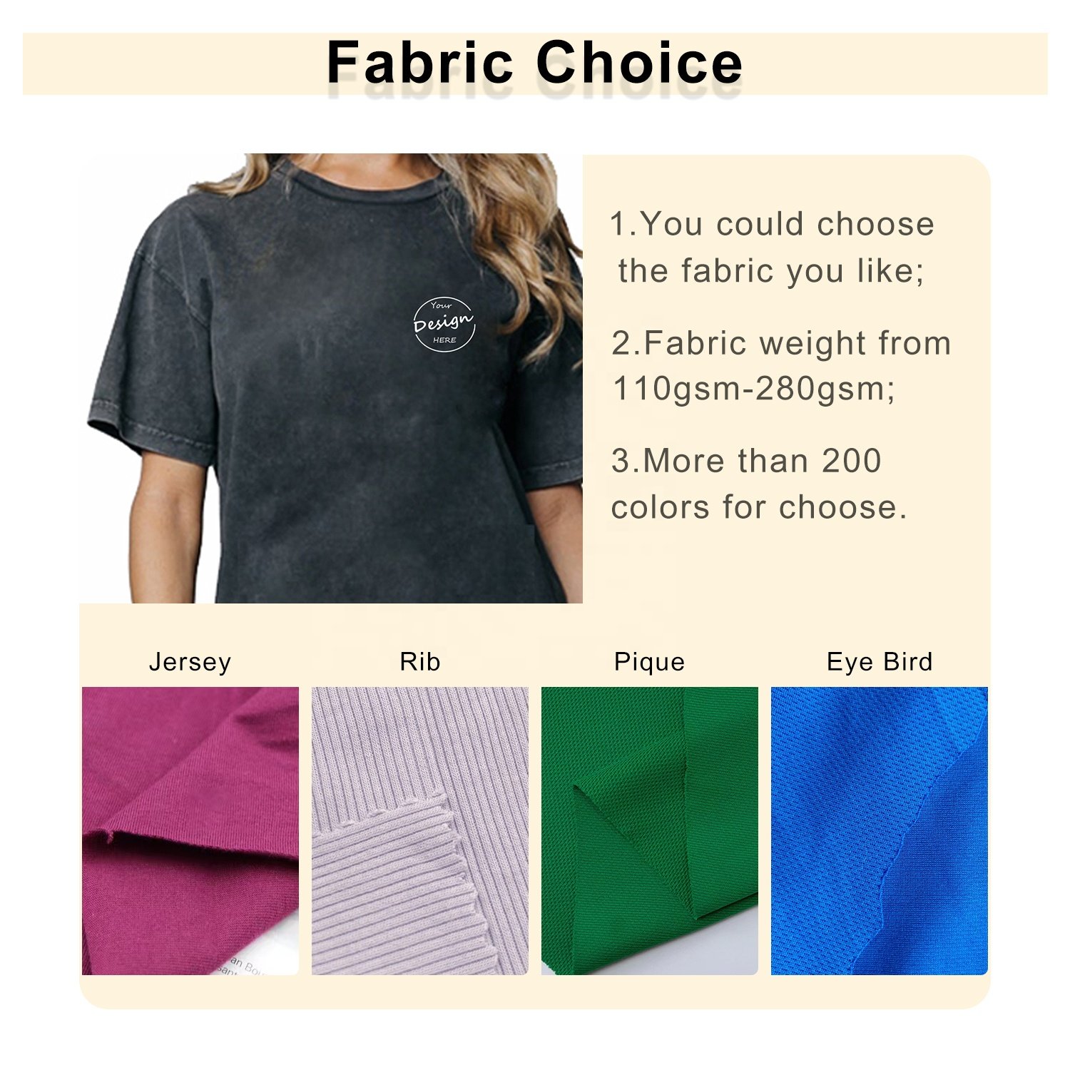 Custom Stone Washed T Shirts Wholesale Screen Print Ladies Blank T Shirt Dress Loose Plain Women's Summer T-shirt Dress Cotton