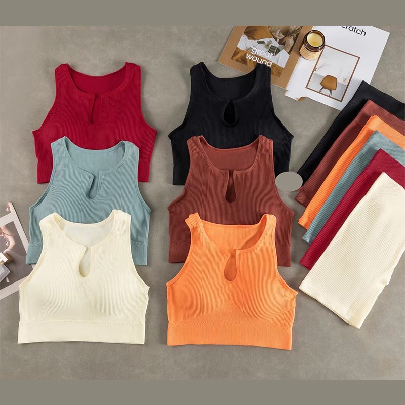 2024 New Arrivals Women's Simple and Sexy Sportswear High Waist Knitted Seamless High Quality Soft Fitness Set Short Yoga Set