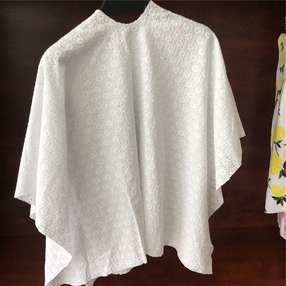 New design embroidery fabric with 100% Organic Cotton