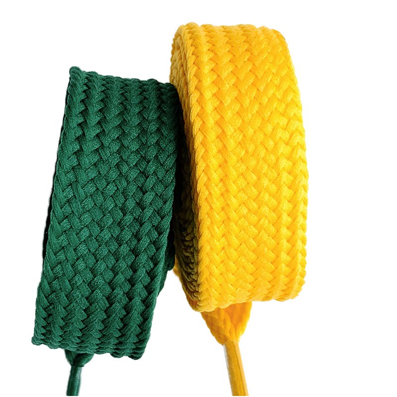Fashionable 20mm Extra Wide Flat Shoelaces 2cm Shoe Laces for Sneakers Colorful and Stylish