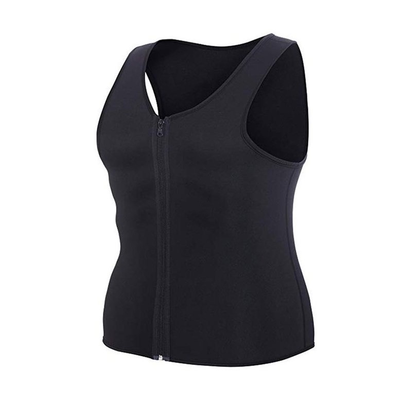 custom size logo 100% cotton man workout polyester summer breathable print tank tops fitness zipper men's ribbed tank top