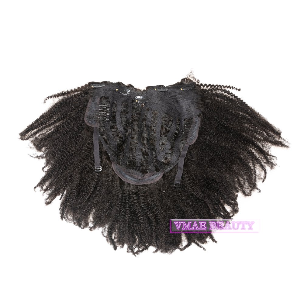 VMAE Raw Virgin Cuticle Aligned Burmese U Part Human Hair Wigs for Black 3A 3B 3C Afro Kinky Curly Women 4A 4B 4C Swiss Lace