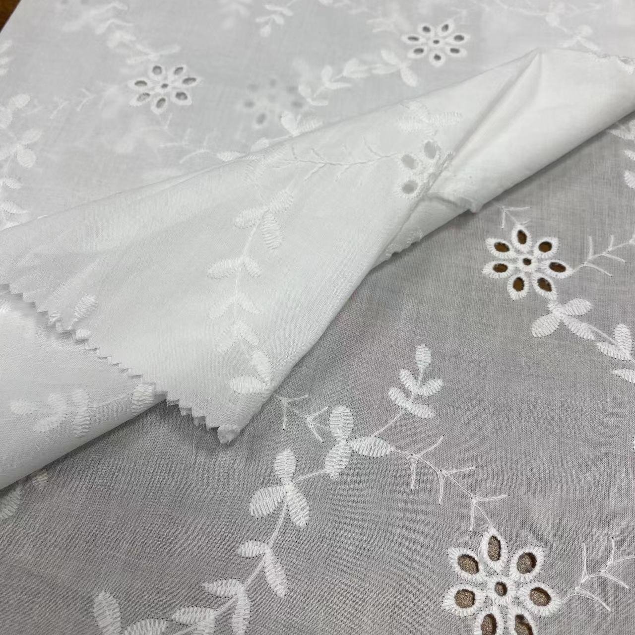 100%Cotton embroidery fabric,cotton embroidery fabric with holes ,Can be made clothing fabrics,Multi-color custom ,wholesale