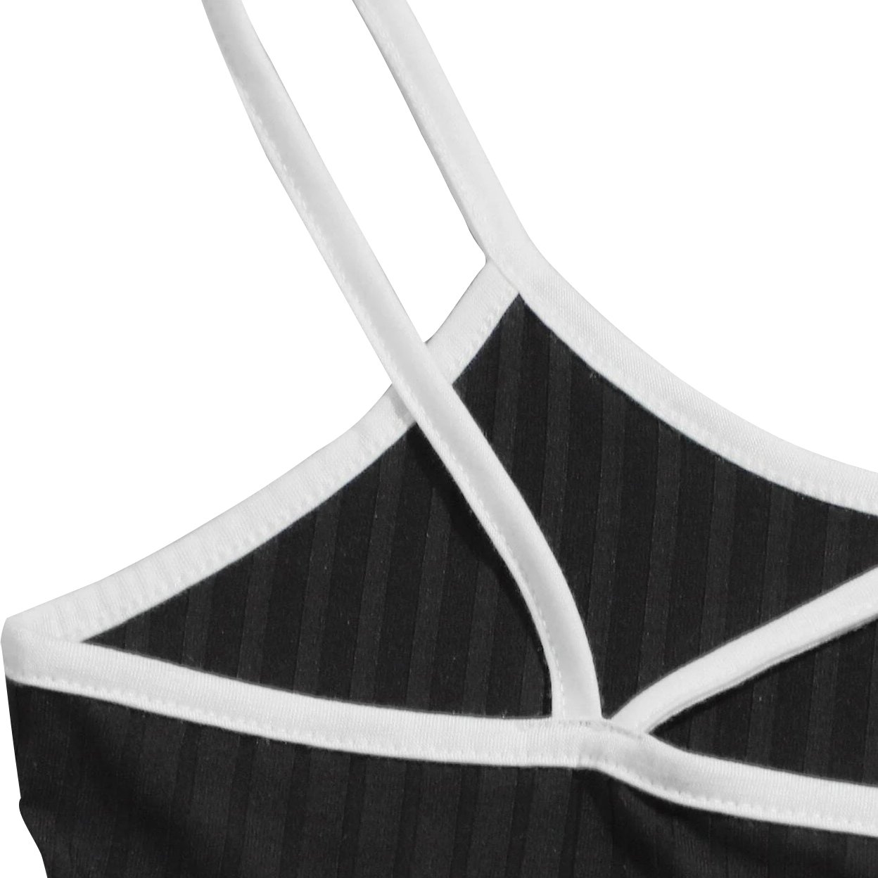 New Latest Trendy Whole sale customize Best Price Ribbed Ringer Fitness Wears Crop Top For Ladies