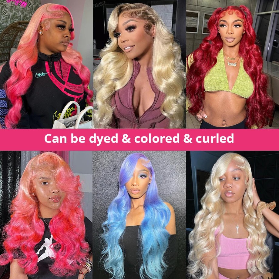 Wholesale Cheap Blonde Lace Front Wig 180% Density 613 Transparent 13x4 Lace Frontal Wigs Body Wave Brazilian Human Hair Wig