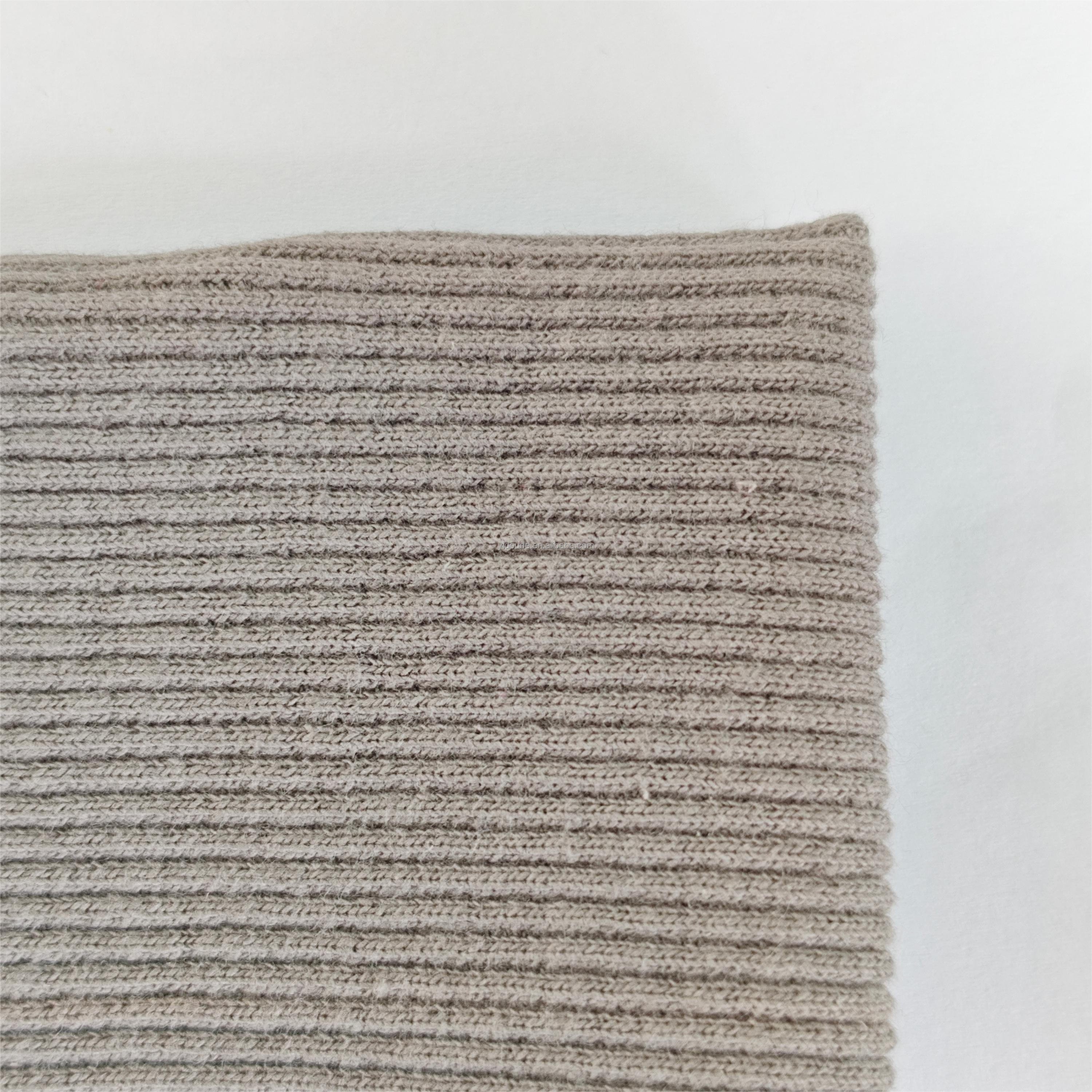 YDD2019#C ribbed cuff fabric ribbing fabric for cuffs cotton rib fabric for jacket cuff