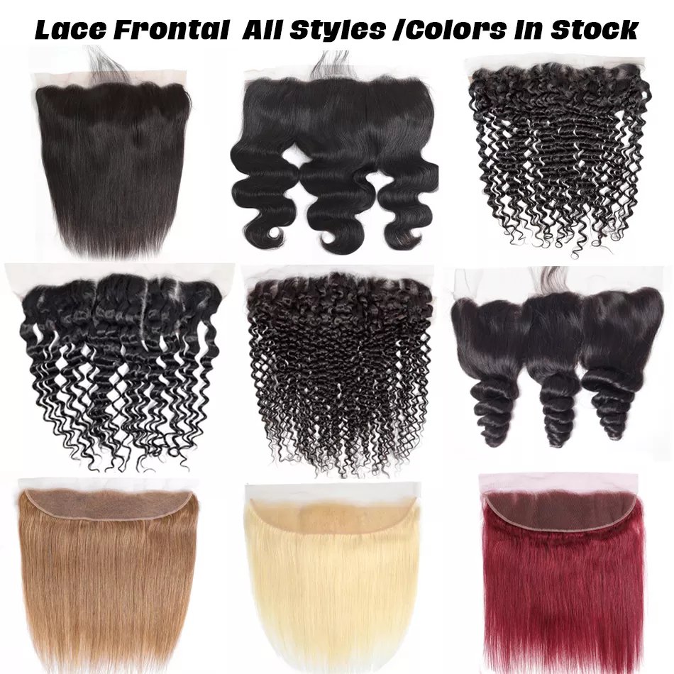 Cheap 13x4 13x6 360 HD Transparent Lace Frontal Closure YESWIGS Virgin Human Hair Closure and Frontal 4X4 5X5 HD Lace Closure