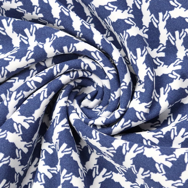 Nylon 82% Spandex 18% Warp knitted Stretch Fabric Brushed Swimming Fabric Printing